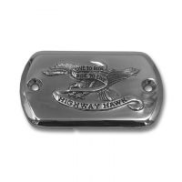 Highway Hawk H452-004 Víčko nádobky Live To Ride Yamaha XVS chrom